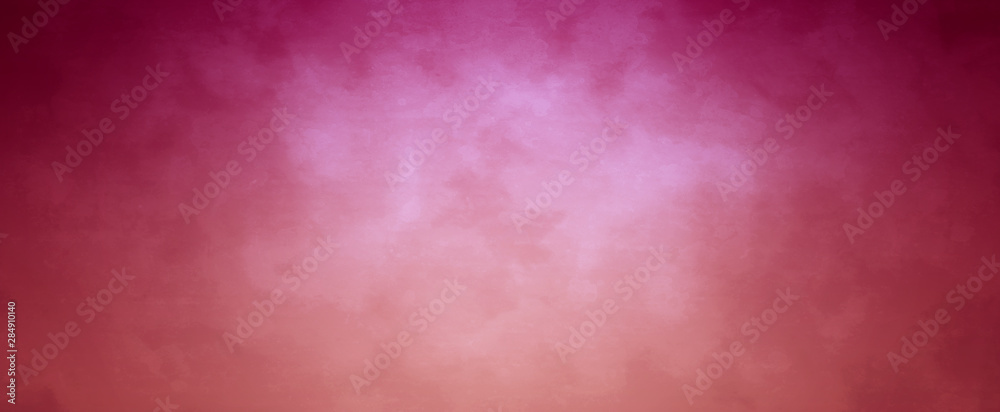 Pink purple and burgundy background with mottled vintage texture and white center highlight