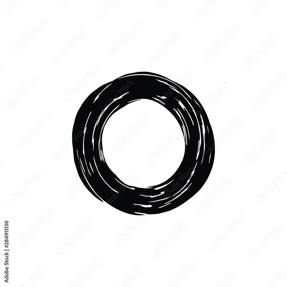 ink circle grunge vector. Space for text ready to use ink circle grunge vector. Space for text ready to use