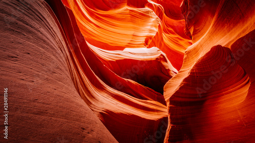 Lower Antelope Canyon is a slot canyon with ethereal sandstone formations.