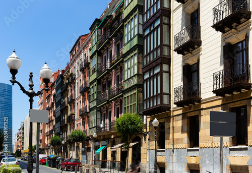 Bilbao city streets