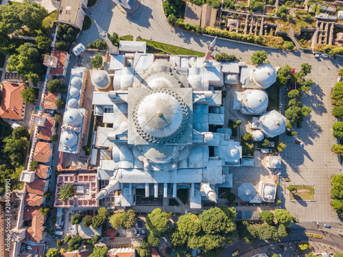 Canvas Print Hagia Sophia in Istanbul, topl view