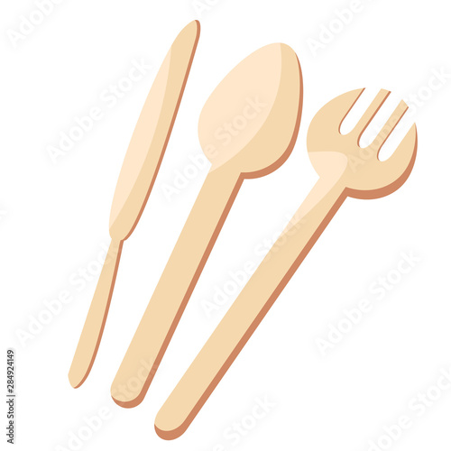 Set of kitchen accessories knives