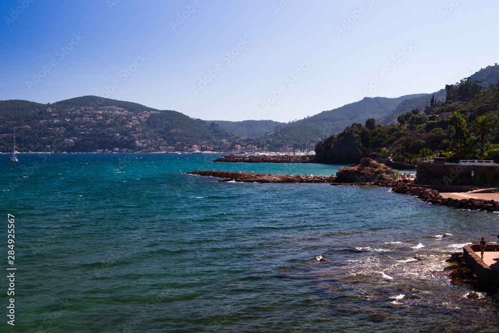 Fototapeta premium view of the sea Cannes