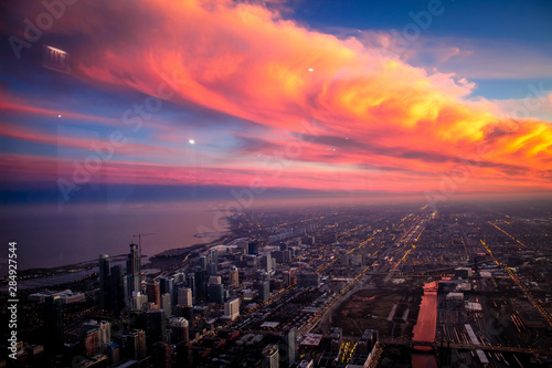 Sunset Chicago