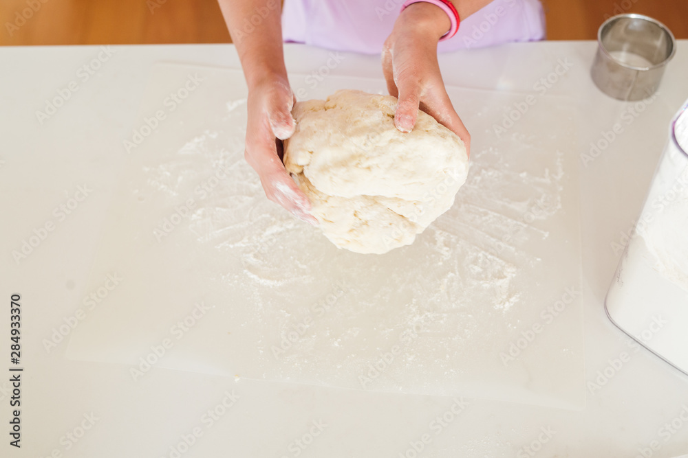 Hand Kneading Dough Hand Kneading Dough
