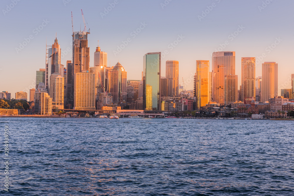 Sydney Harbour golden hours- sunset