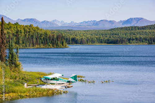 Floatplane on Lake