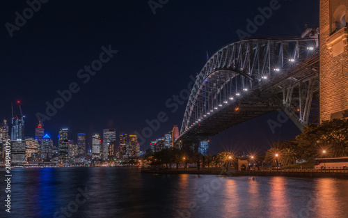Sydney Harbour Bridge at night © Hans
