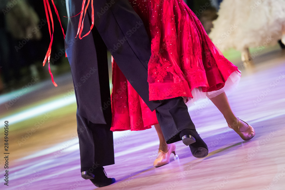 couple dancing standard dance