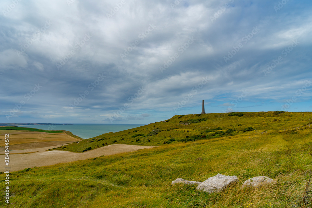 View to the beach with Cap Blanc Nez