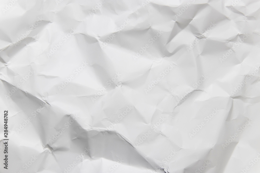 Crumpled White Paper Crumpled White Paper