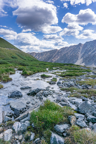 Alpine stream gray's peak Colorado
