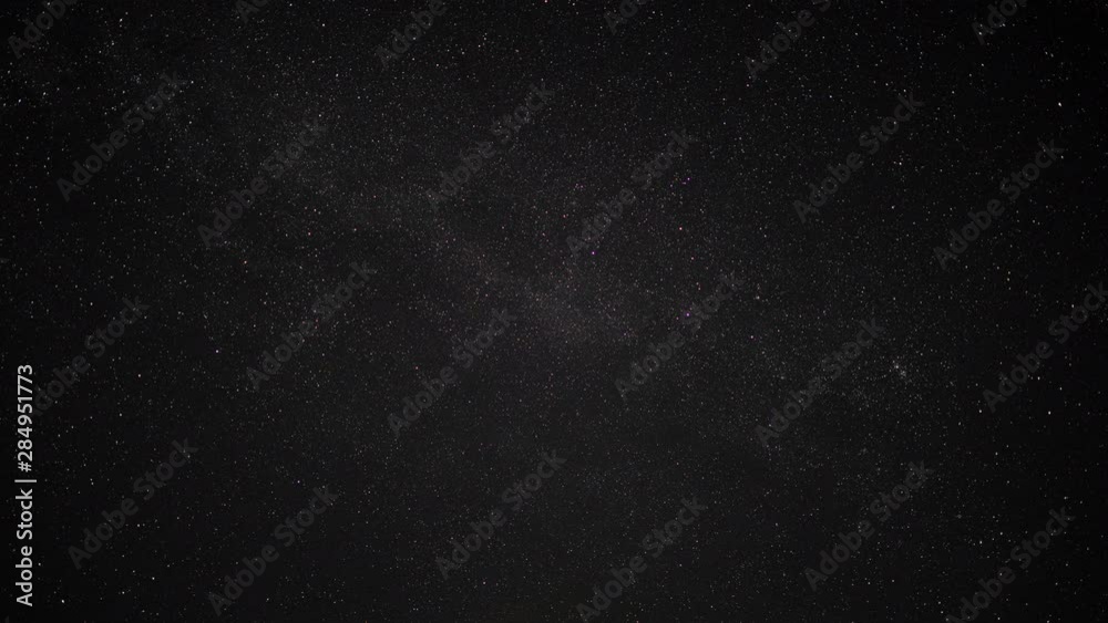 Stars Turning Around in a Dark Sky (time lapse) Stars Turning Around in a Dark Sky (time lapse)