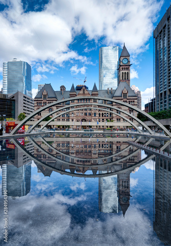 Nathan Phillips Square Downtown Toronto Canada photo