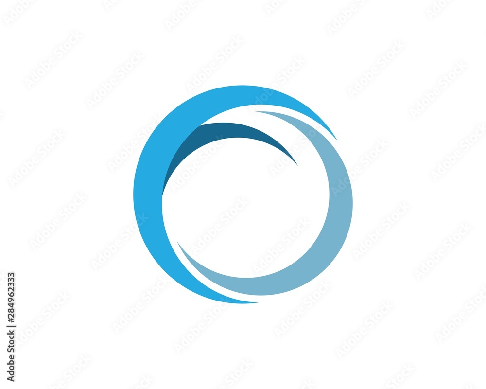 Water Wave symbol and icon Logo Template Water Wave symbol and icon Logo Template