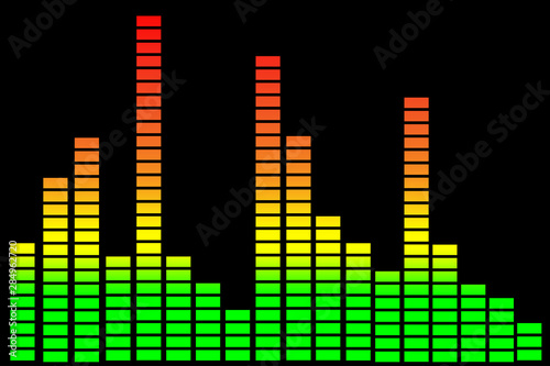  Is the image of the sound level, including the tone of the sound
