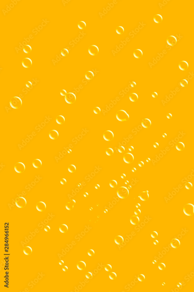 Illustration Of Image Of Water Drops Carbonic Acid Bubbles Etc Beer Or Juice 水滴 炭酸 泡をイメージしたイラスト ビールやジュースの炭酸 Stock Illustration Adobe Stock