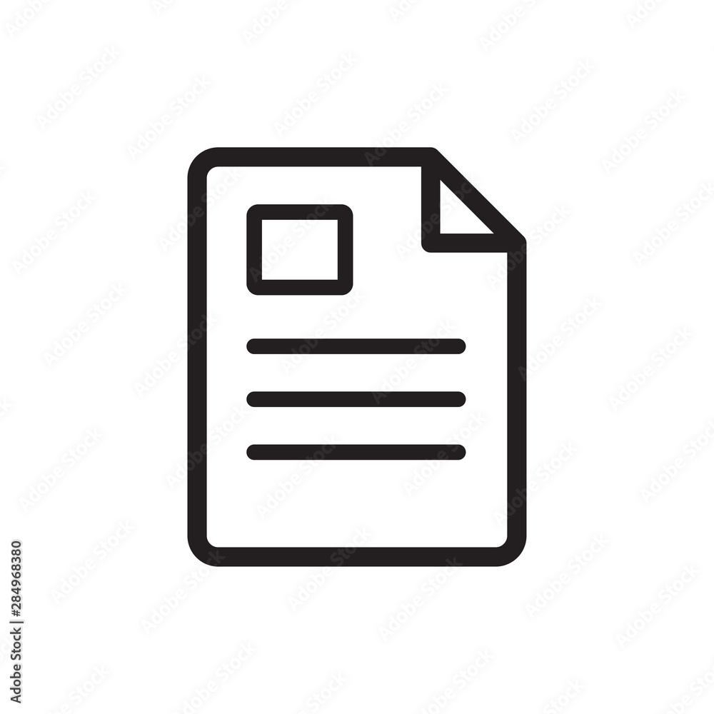 paper, page, document icon vector paper, page, document icon vector