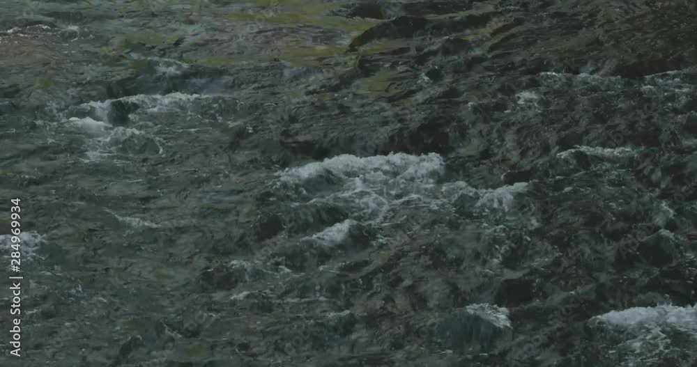 The Wissahickon Creek, water rippling calmly The Wissahickon Creek, water rippling calmly