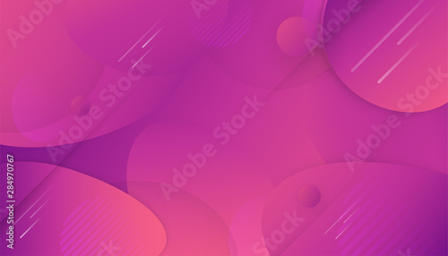 Modern abstract gradient background in liquid and fluid style. Trend design of the world. Vector illustration template for web banner, business presentation.