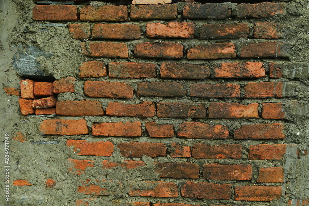 Brick wall  textured background