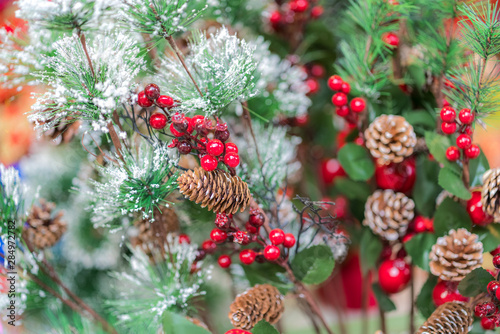 Christmas pine tree background © Hanoi Photography