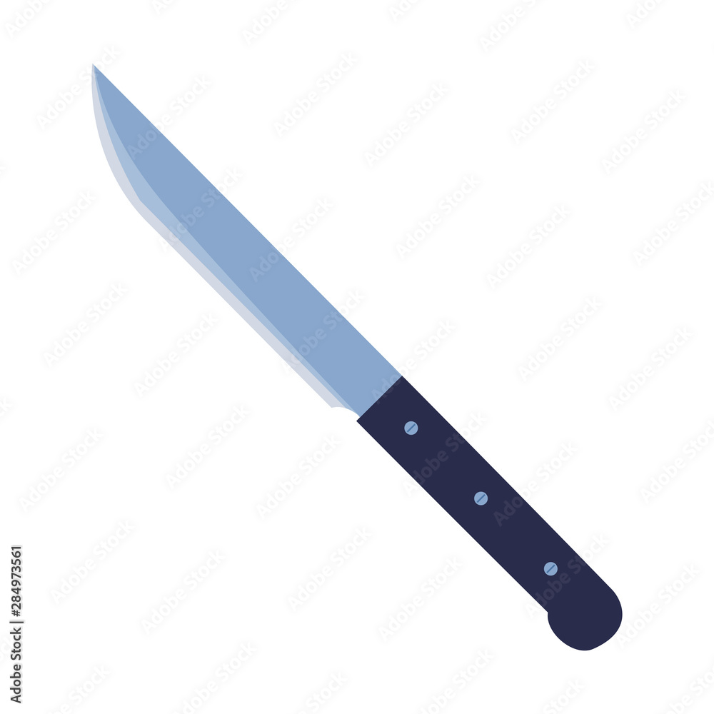 boning knife cooking icon on white background boning knife cooking icon on white background