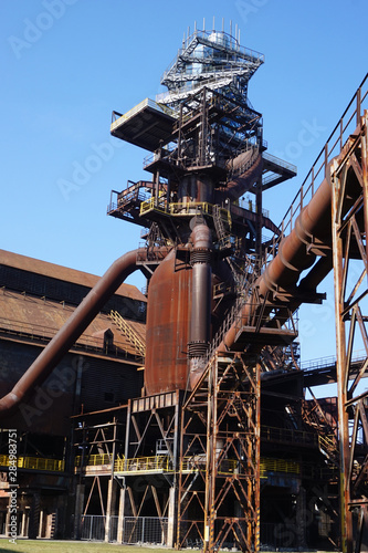 Vitkovice steel industrial buildings from Ostrava