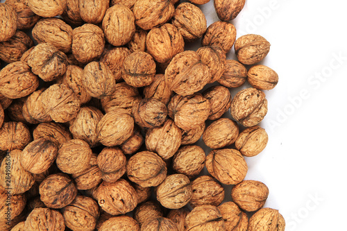 big wallnuts isolated