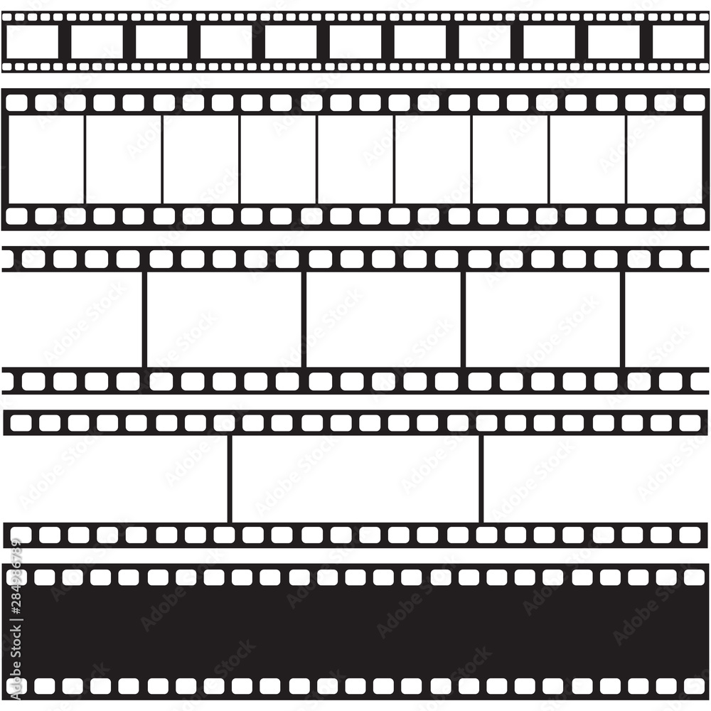  film strips and stamps collection,illustration