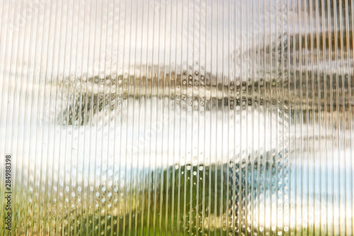 Sheet of white Plexiglas with flat smooth texture.
