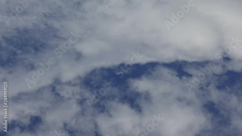 Cloudy blue sky abstract background in beautiful natural.