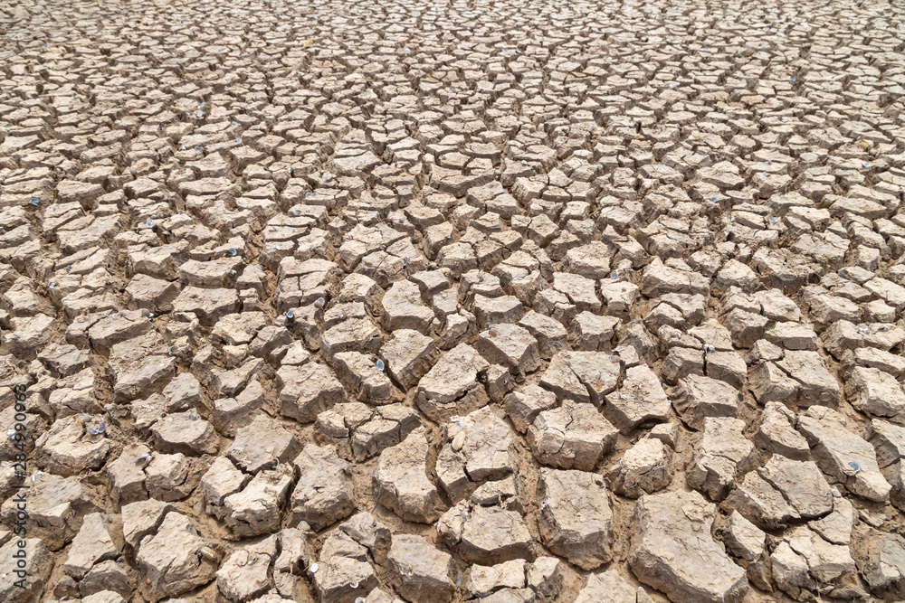 Drought of water sources. The impact of rain does not fall seasonally. Reservoir condition for drought consumption. Drought of water sources. The impact of rain does not fall seasonally. Reservoir condition for drought consumption.