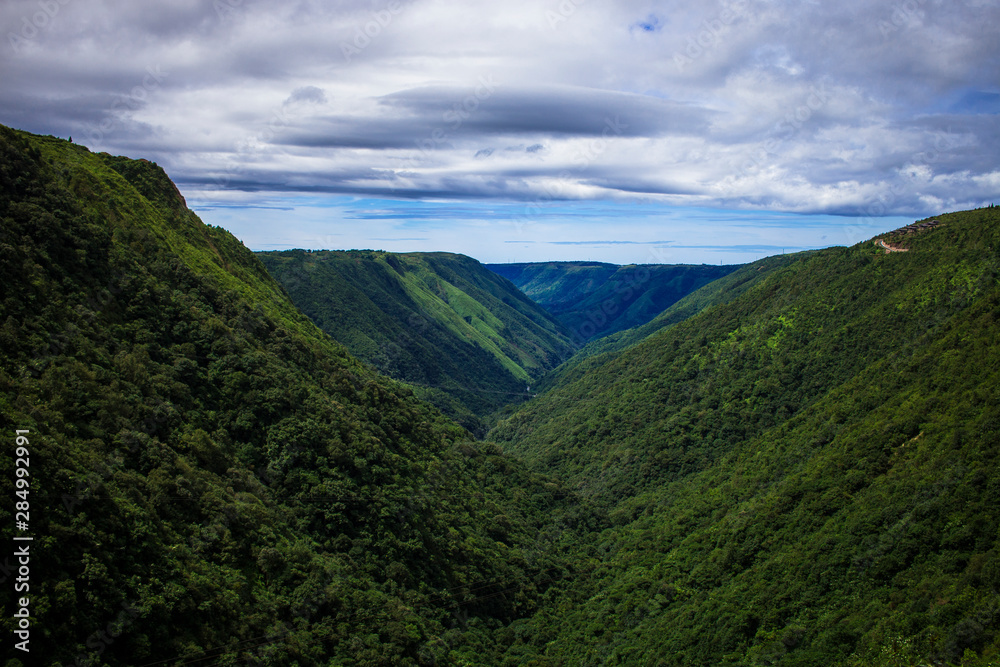 View of Mountains in Shillong, Meghalaya, India