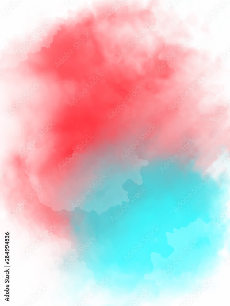 bright delicate abstract watercolor background