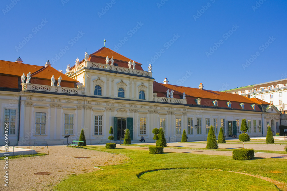 Lower Belvedere Palace in Vienna, Austria
