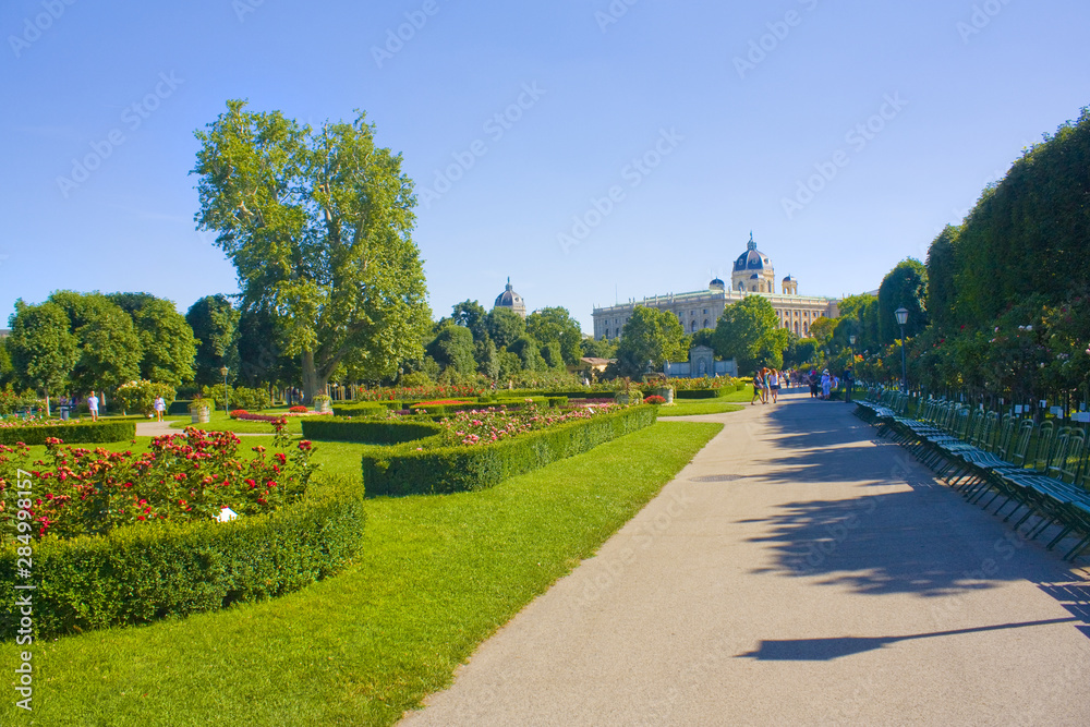 Volksgarten (People's Garden) - public park in Vienna