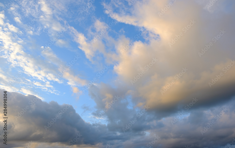 clouds in blue sky and sunlight clouds in blue sky and sunlight