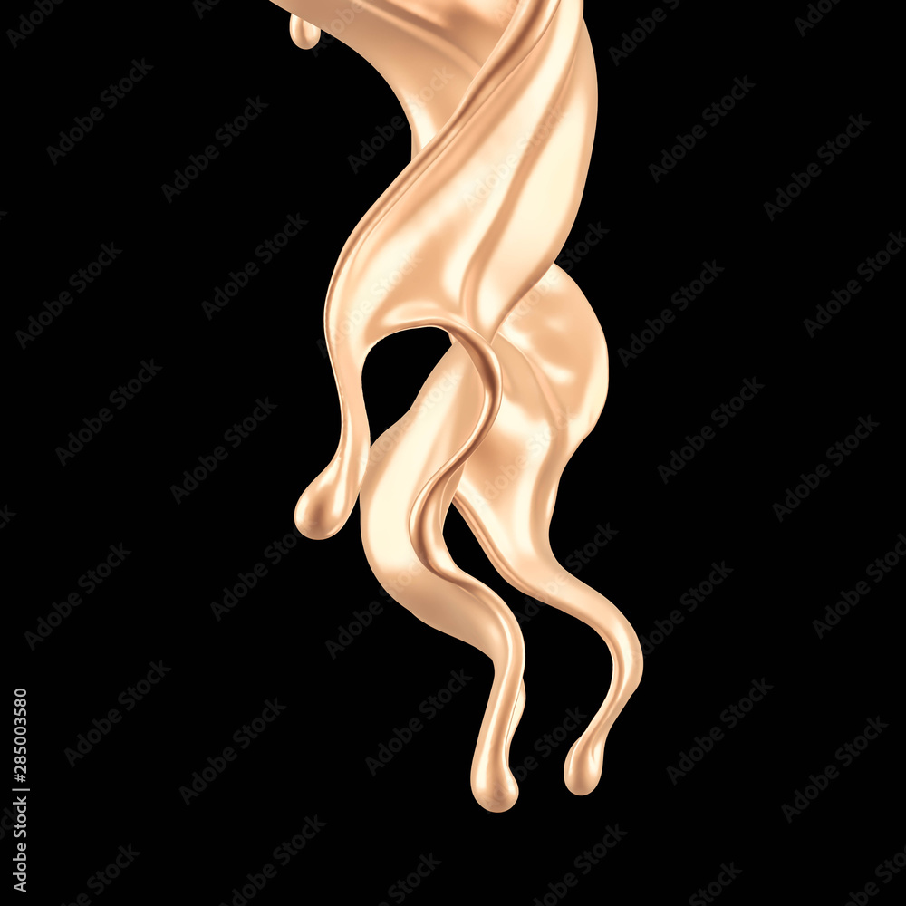 Luxury elegant splash liquid gold. 3d illustration, 3d rendering. Luxury elegant splash liquid gold. 3d illustration, 3d rendering.