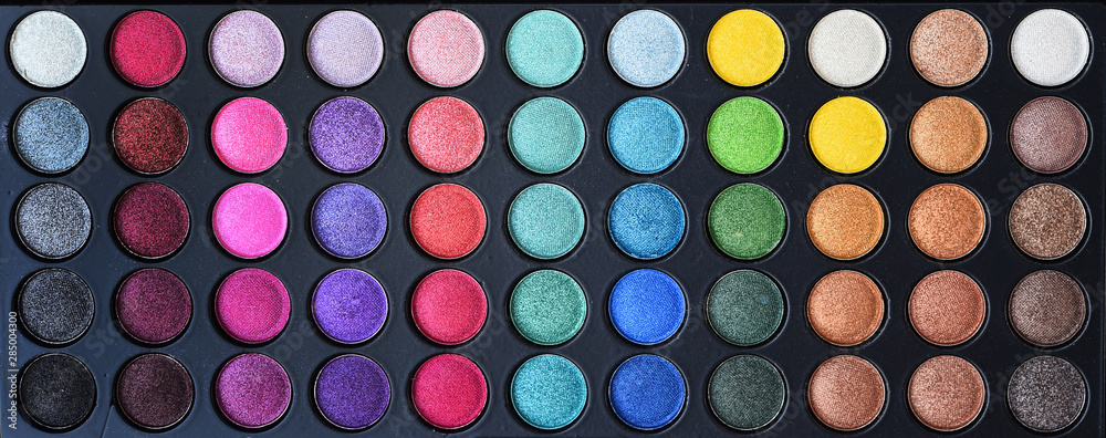 collection of make up and cosmetic beauty products arranged