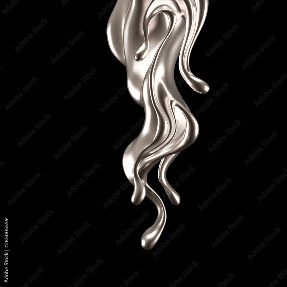 Luxury elegant splash liquid gold. 3d illustration, 3d rendering. Luxury elegant splash liquid gold. 3d illustration, 3d rendering.