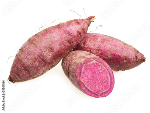 Purple tubers are the economic plant of Asia