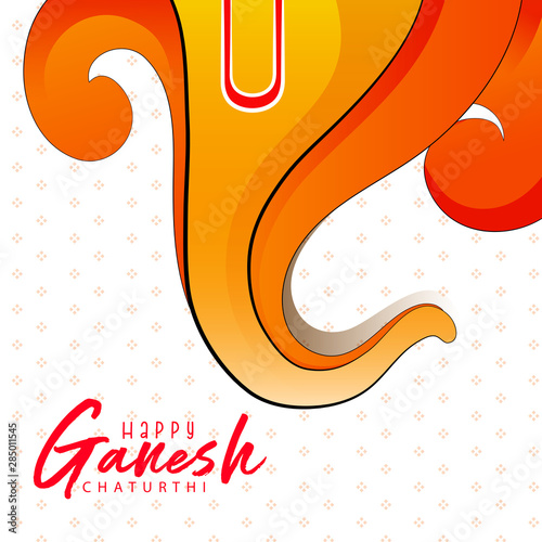 illustration of Lord Ganpati for Ganesh Chaturthi 