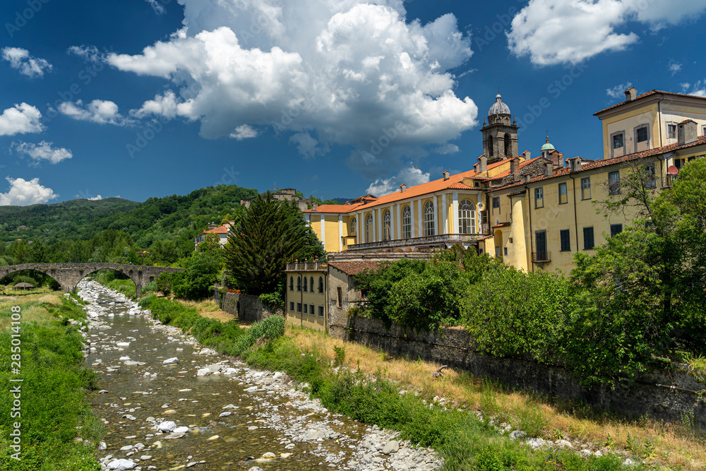 Pontremoli, historic city in Lunigiana, Tuscany