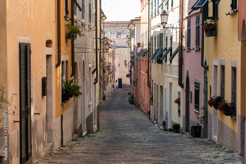 Street of Castelnuovo Magra  Liguria