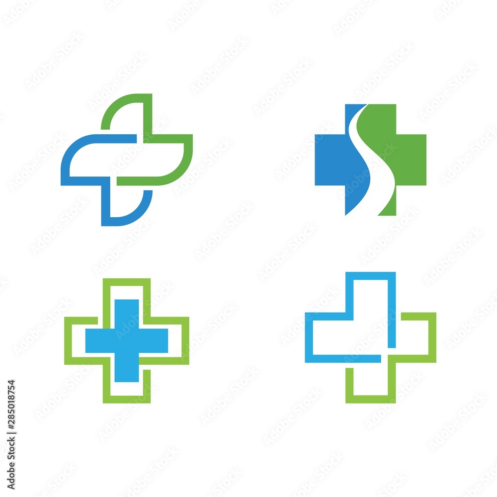 Cross Medical Logo template Cross Medical Logo template