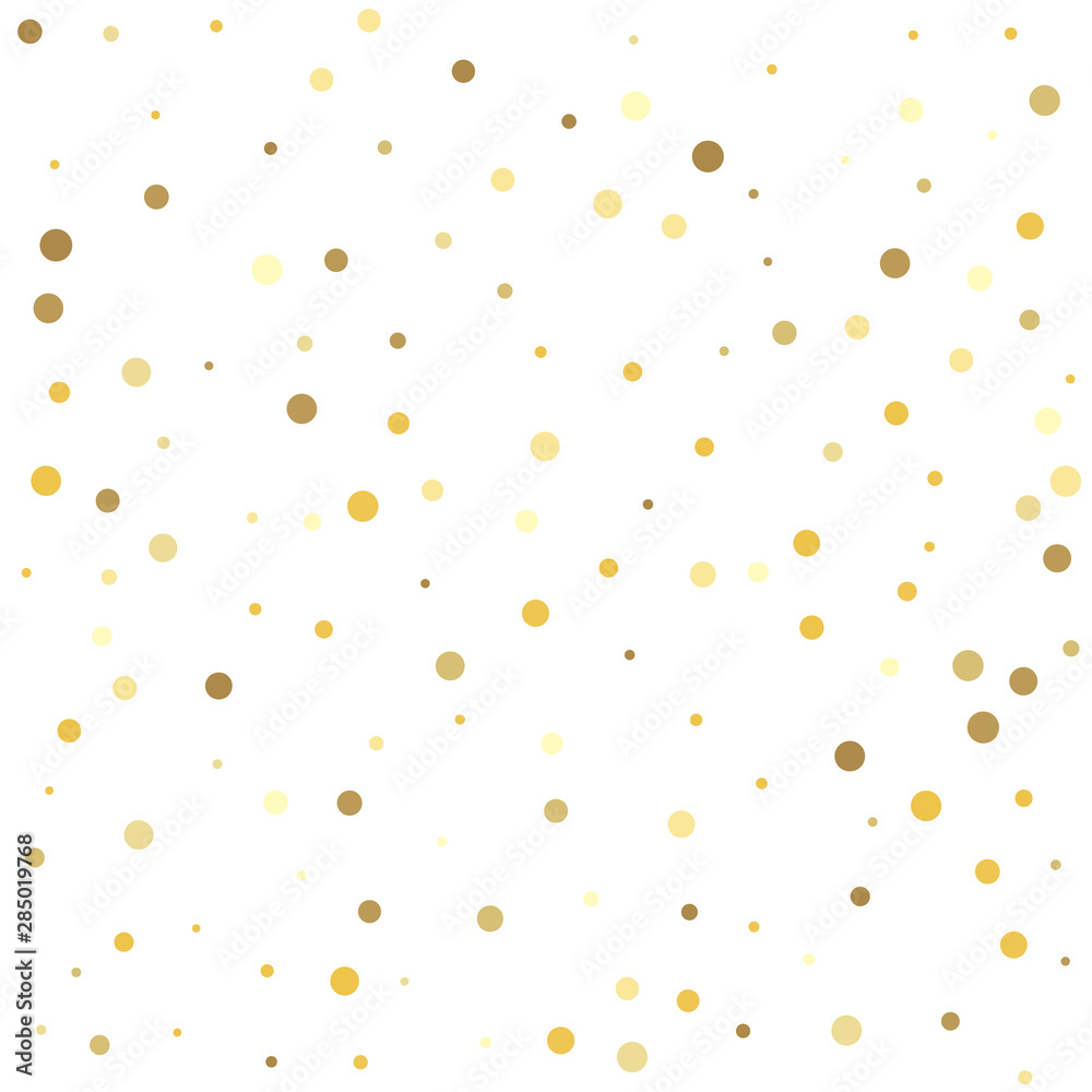 Holiday party decor. Falling golden dot abstract decoration for party, birthday celebrate, anniversary or event, festive. Holiday party decor. Falling golden dot abstract decoration for party, birthday celebrate, anniversary or event, festive.