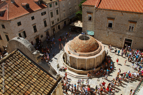 Dubrovnik Croatia: Big Onofrio's fountain photo