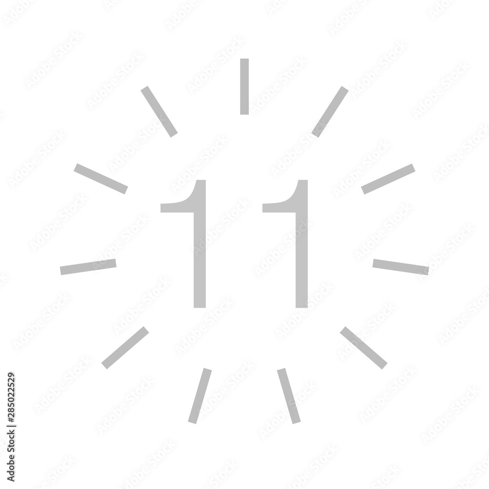 11 eleven parameter flat design concept components. Modern infographics puzzle illustration banner, business diagram brochure. 11 eleven parameter flat design concept components. Modern infographics puzzle illustration banner, business diagram brochure.