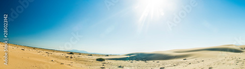 paisaje de las dunas del desierto